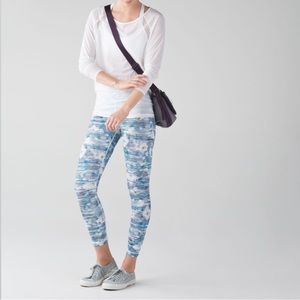 Lululemon High Times Legging Full On Luxtreme - Blurry Belle Multi